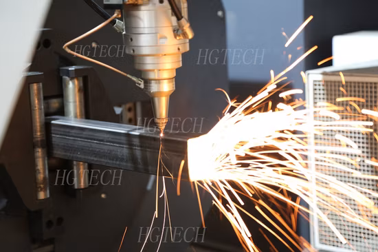 Equipamento de máquina de corte a laser CNC de canal de tubo de tubo de carga automática 3kw