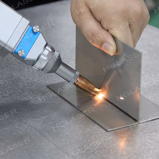 Máquina de solda a laser de fibra portátil personalizada